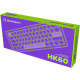 Клавіатура HATOR Hellyberry HK60 White-Violet