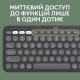 Комплект Logitech Pebble 2 Combo Tonal Graphite UA (920-012239)