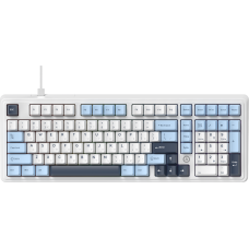 Клавіатура Ajazz AK980 Max Magnetic Switch Blue/White/Dark Blue (AK980-MAX-M-BWDB)