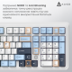 Клавіатура Ajazz AK980 Max Magnetic Switch Blue/White/Dark Blue (AK980-MAX-M-BWDB)