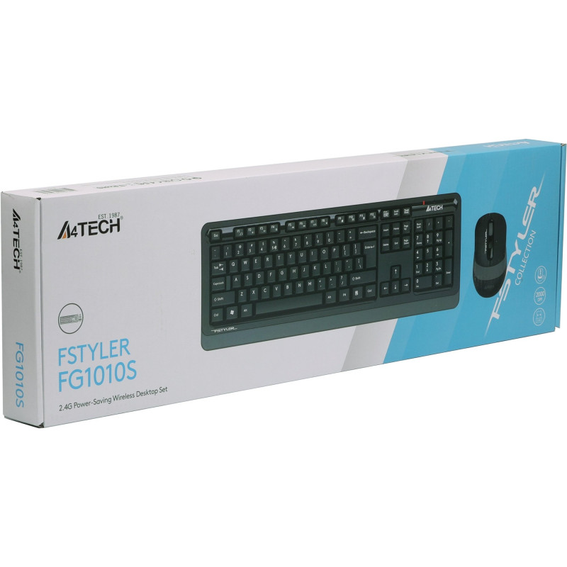 Комплект A4Tech FG1010S Wireless Grey
