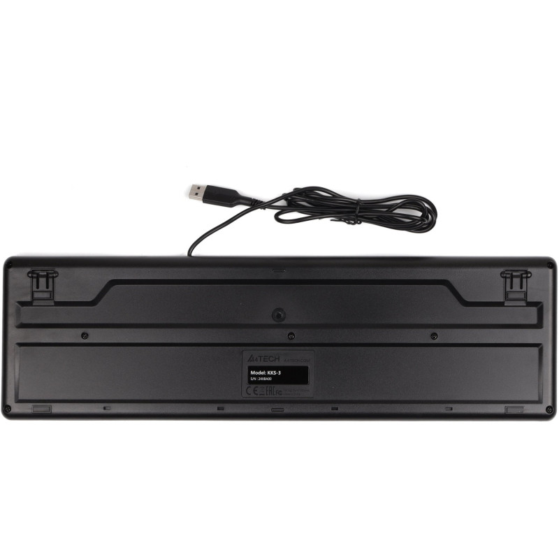 Клавиатура A4Tech KKS-3 USB Black