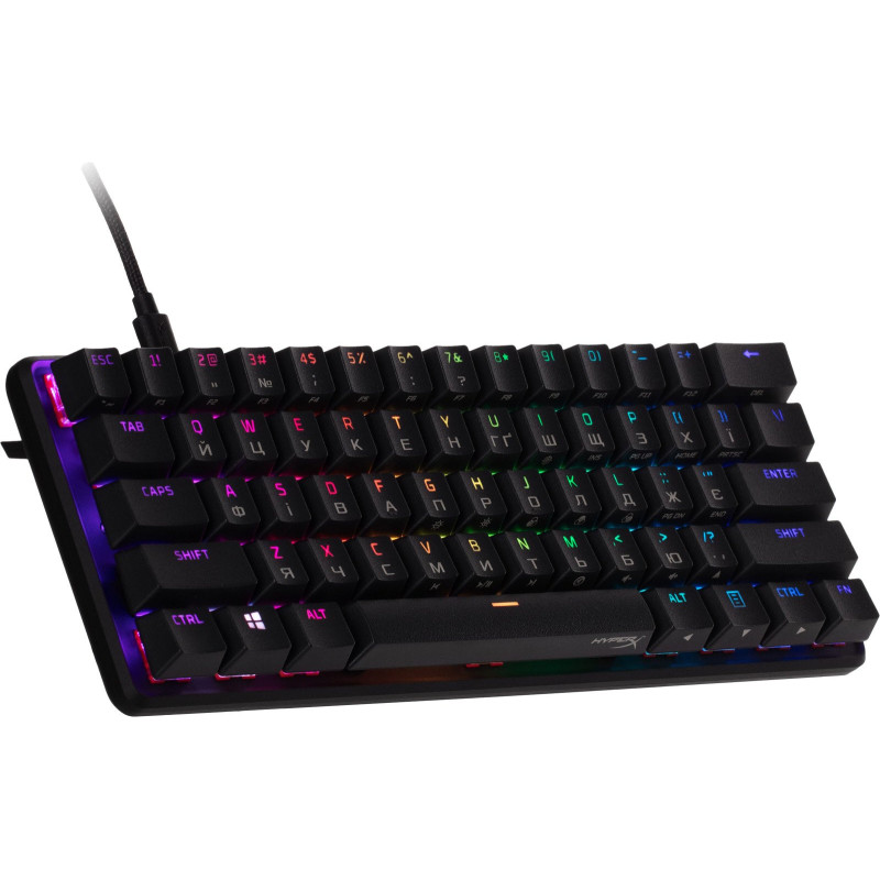 Клавіатура HyperX Alloy Origins 60 61key Red, USB-A (4P5N4AA)