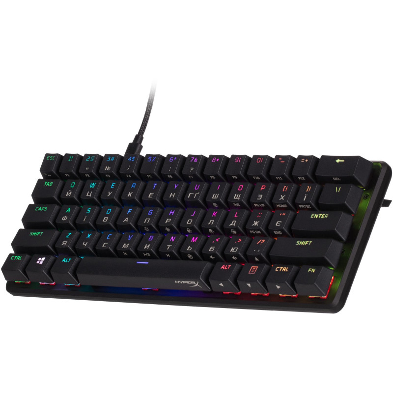 Клавіатура HyperX Alloy Origins 60 61key Red, USB-A (4P5N4AA)
