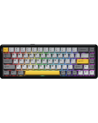 Клавіатура Ajazz AK680 MAX (8+8K) RGB Magnetic Switches Wireless (AK680-M-BGY-A)