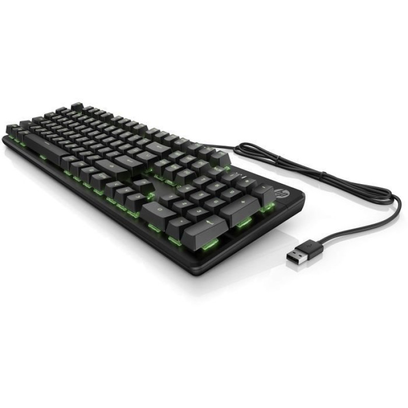 Клавіатура HP Pavilion Gaming 550 RGB Red Hybrid USB Black (9LY71AA)