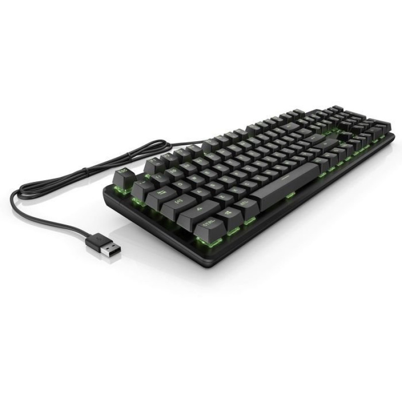 Клавіатура HP Pavilion Gaming 550 RGB Red Hybrid USB Black (9LY71AA)