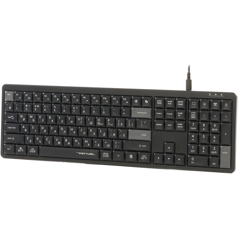 Клавіатура A4tech Fstyler FX55 Black