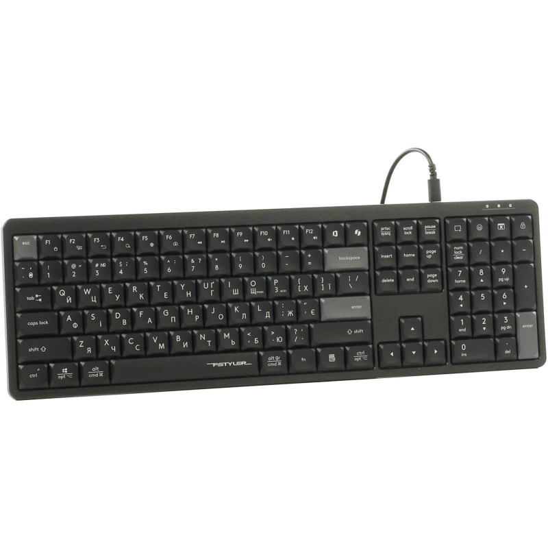 Клавіатура A4tech Fstyler FX55 Black