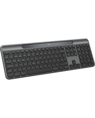 Клавіатура Logitech Slim Solar+ Graphite (920-013764)