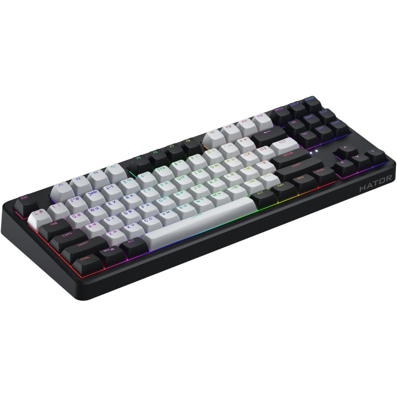 Hator Rockfall 3 Mecha TKL бездротова помаранчева чорна (HTK850UA) Клавіатура