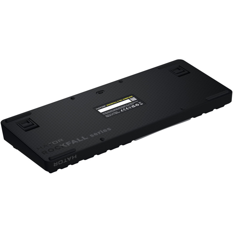 Hator Rockfall 3 Mecha TKL бездротова помаранчева чорна (HTK850UA) Клавіатура