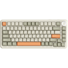 Клавіатура Ajazz AK820MAX RGB Flying Fish Switch Wireless (AK820MAX-FF-R) Beige
