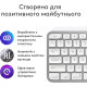Клавіатура Logitech MX Keys S для Mac Pale Grey (920-011638)