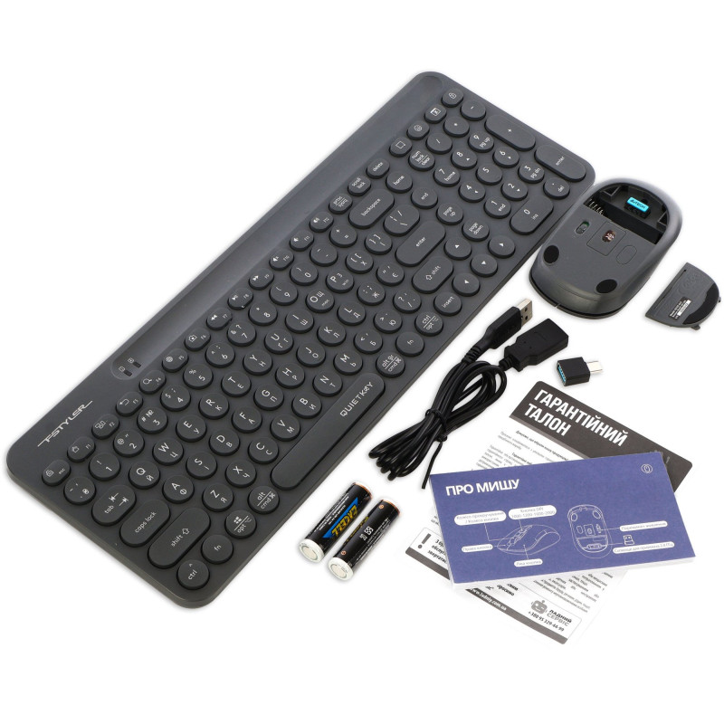 Комплект A4Tech FG3300 Air2 Wireless Grey