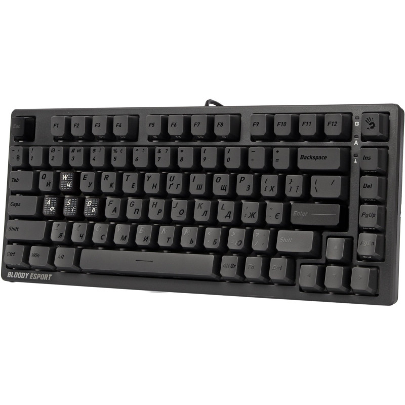 Клавіатура A4Tech Bloody MS76 Iron Grey