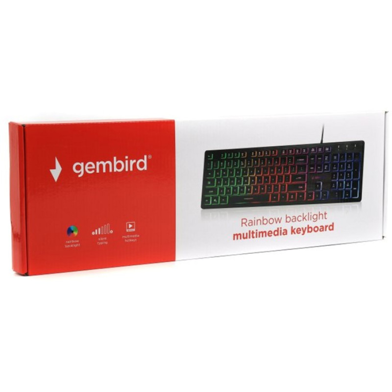 Клавіатура Gembird KB-UML3-01-UA Black