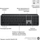 Клавіатура Logitech MX Keys S для Mac Space Gray (920-011637)