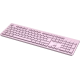 Клавіатура Canyon HKB-W01 Silent Wireless UA Pink (CNS-HKBW01P)