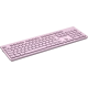 Клавіатура Canyon HKB-W01 Silent Wireless UA Pink (CNS-HKBW01P)