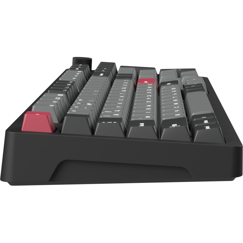 Бездротова клавіатура GamePro Asgard Drakkar Keychron Super Red Switch Black (MK305BK)
