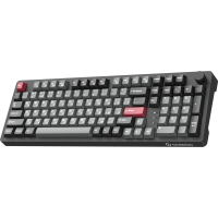 Бездротова клавіатура GamePro Asgard Drakkar Keychron Super Red Switch Black (MK305BK)