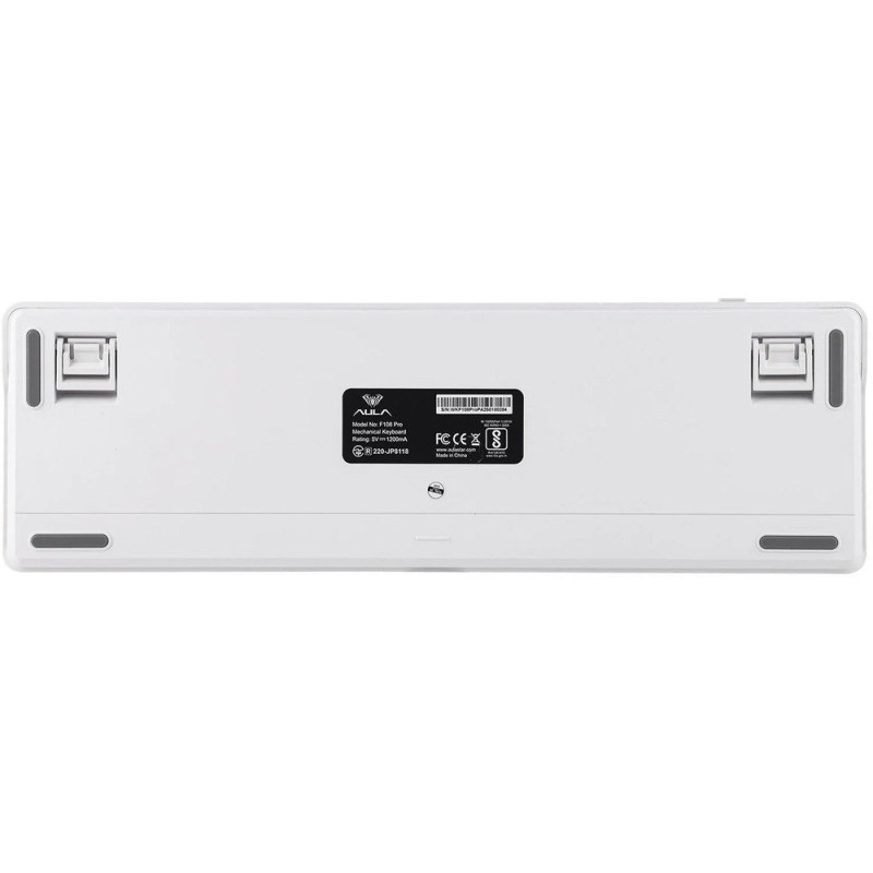Клавіатура Aula F108 Pro White (6978080501318)