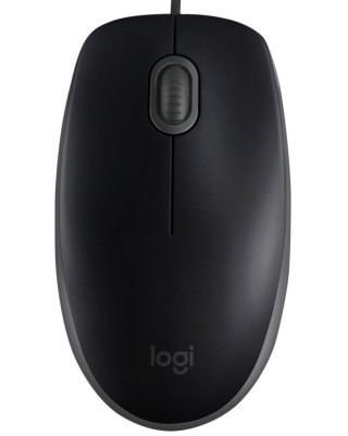 Мишка Logitech B110 Silent Black (910-005508)