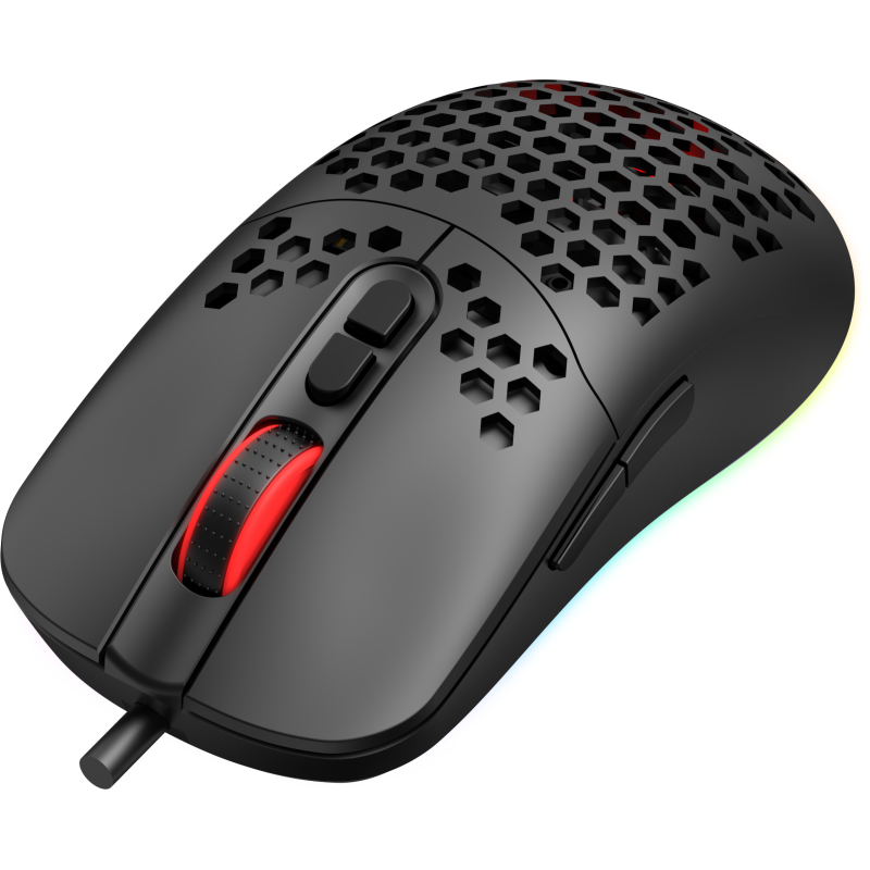 Мишка GamePro GM395 RGB USB Black (GM395)