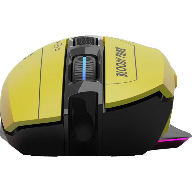 Мишка A4Tech Bloody W70 Max Punk Yellow