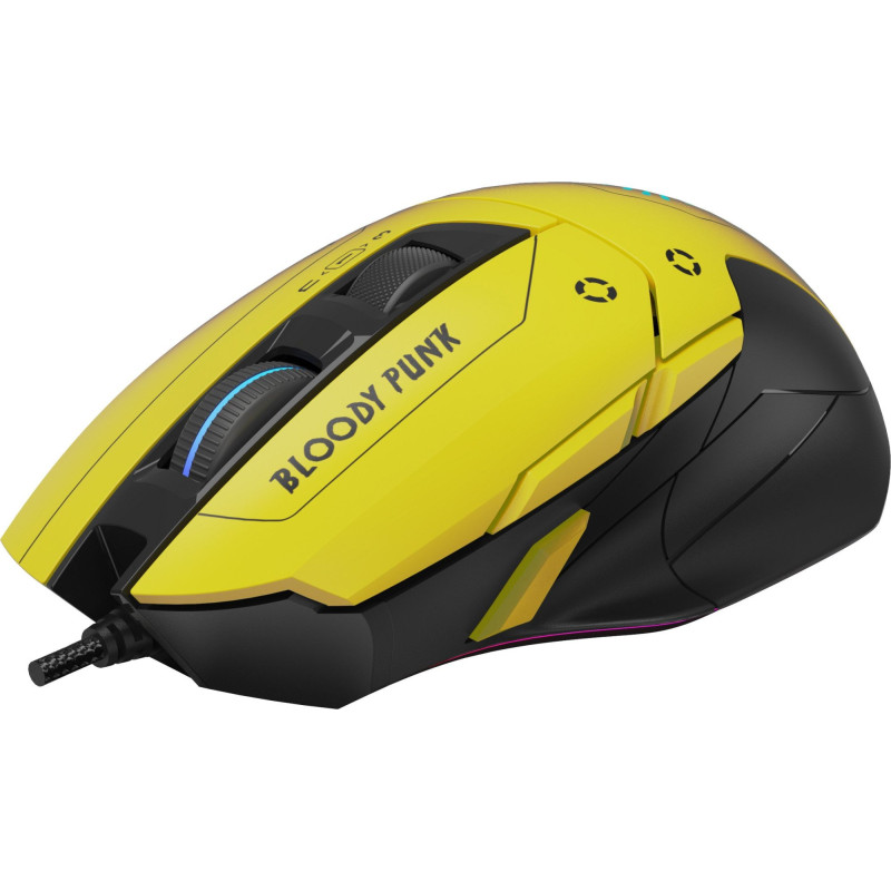 Мишка A4Tech Bloody W70 Max Punk Yellow