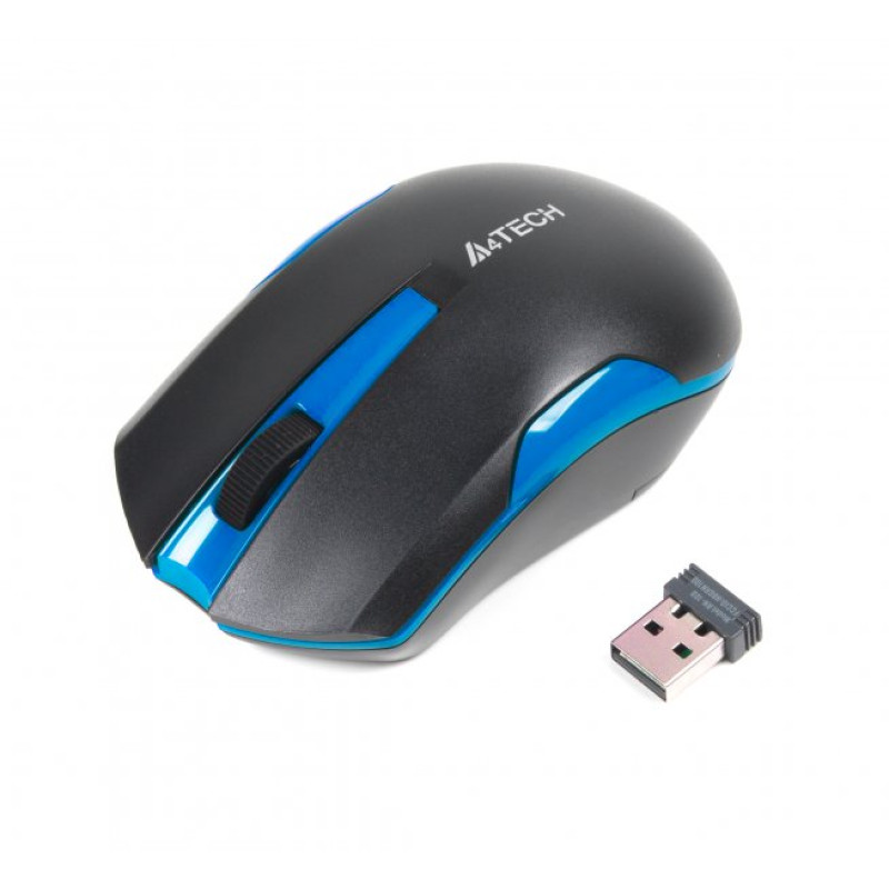 Миша A4-Tech G3-200N USB Black/Blue
