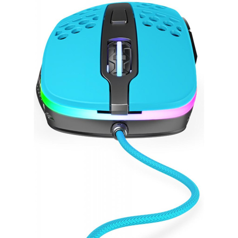 Миша Xtrfy M4 RGB USB Miami Blue