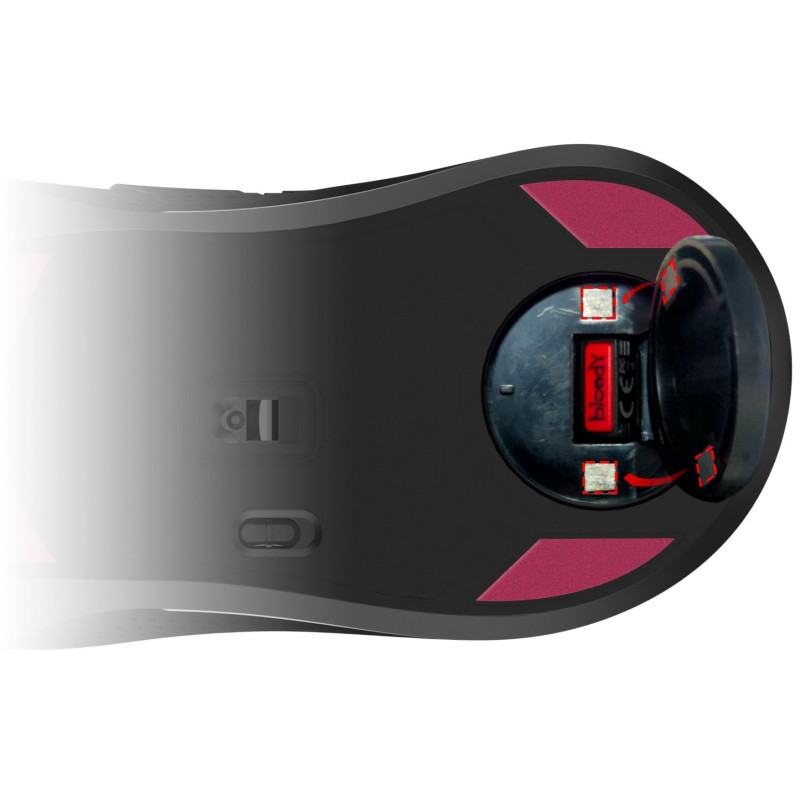 Мишка A4Tech Bloody R90 Plus Wireless Black