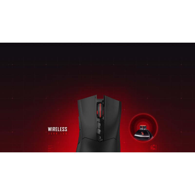 Мишка A4Tech Bloody R90 Plus Wireless Black