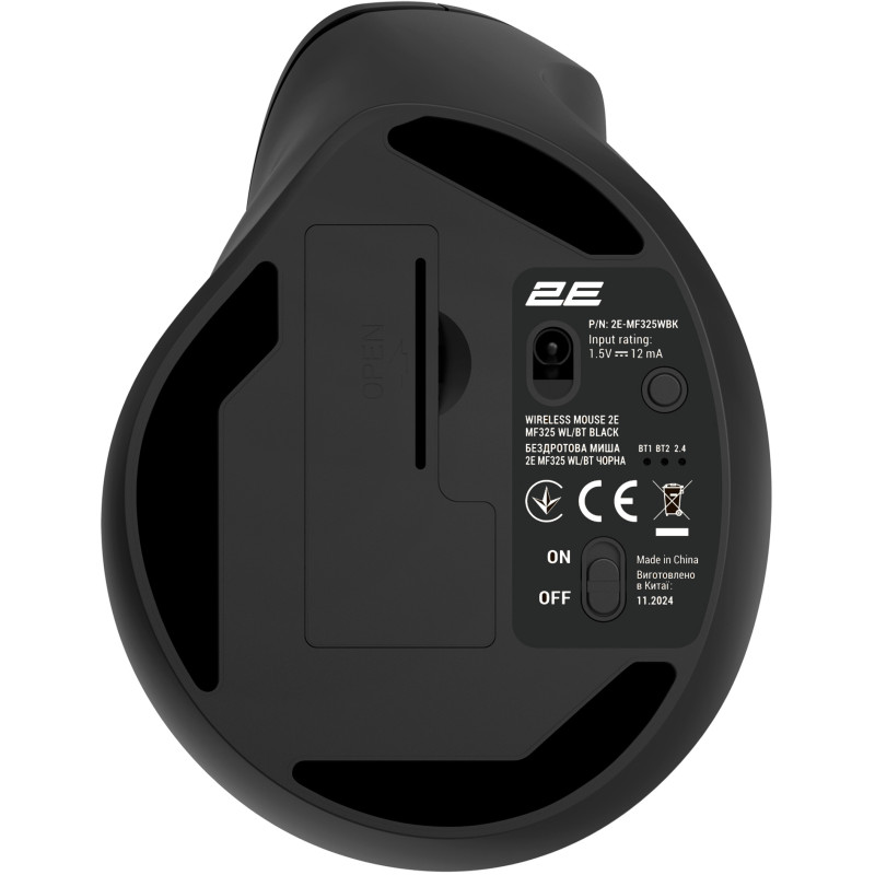 Мишка 2E MF325 Silent (2E-MF325WBK)