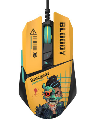 Мишка A4Tech Bloody W63 Max Yelloy Renegade Sunset
