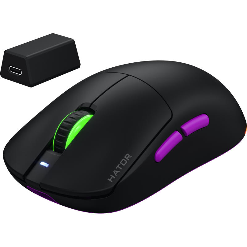 Миша Hator Quasar 3 Ultra 8K бездротова чорна (HTM770)