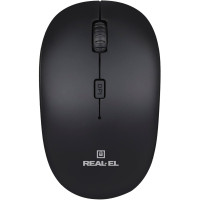 Мишка REAL-EL RM-301 Wireless Black (EL123200022)