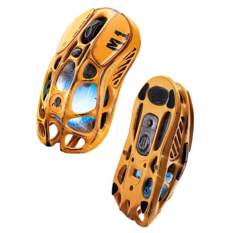 Миша GravaStar Mercury M1 Pro RGB Battle-Worn Yellow (GSM1PRO_YLW)