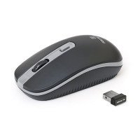 Мишка REAL-EL RM-303 Black/Grey (EL123200021)