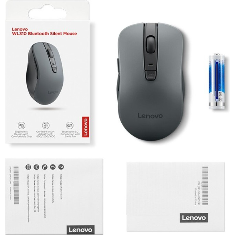 Мишка Lenovo WL310 Bluetooth Silent Mouse (GY51Q65621)