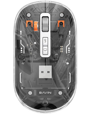 Мишка BAVIN G-K-993 Wireless/Bluetooth Black (G-K-993-BK)