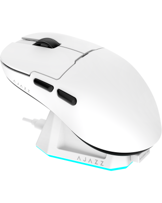 Мишка Ajazz AJ159P MC Wireless 3 Mod Charging Dock (AJ159P-MC-W) White