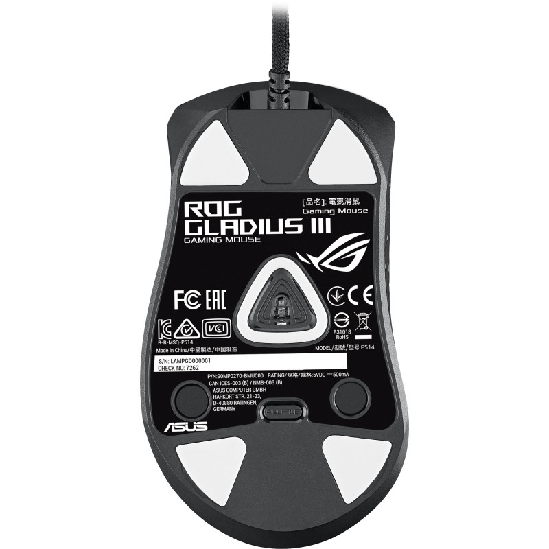 Мишка ASUS ROG Gladius III USB Black (90MP0270-BMUA00)