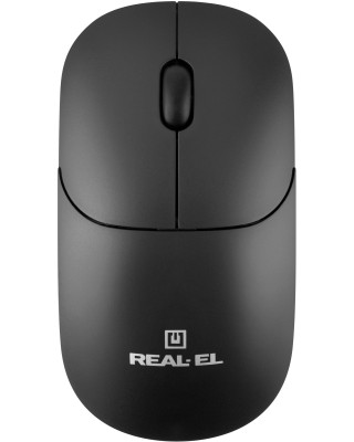 Мишка REAL-EL RM-311 W Black (EL123200041)