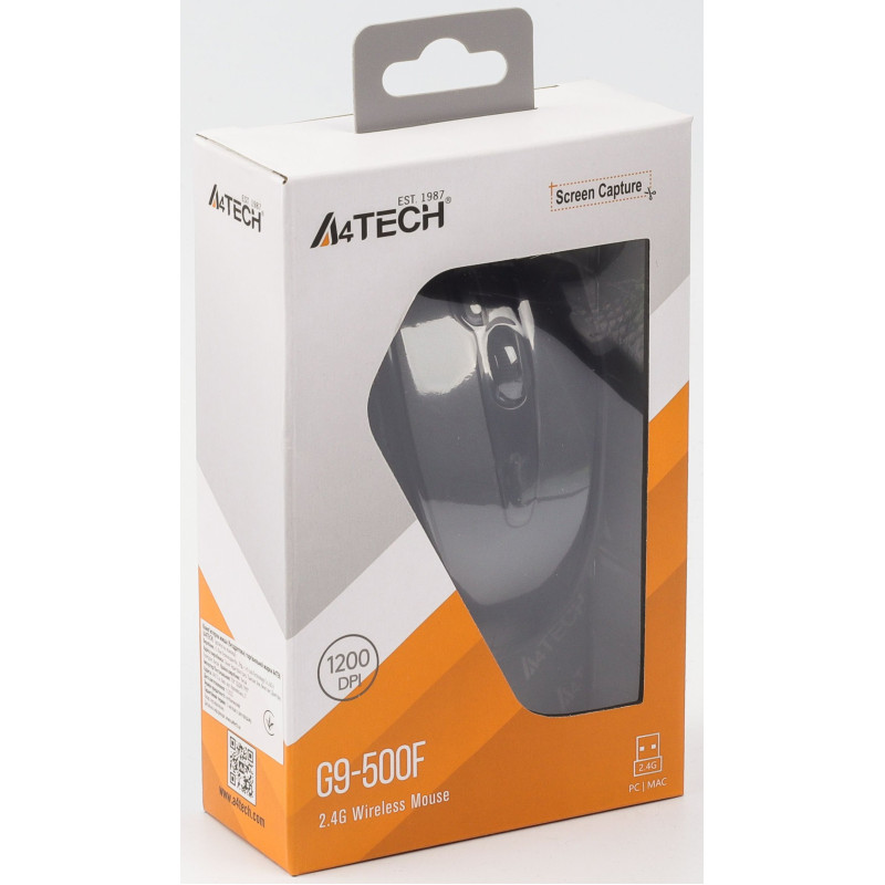 Мишка A4Tech G9-500F-1 Black USB V-Track