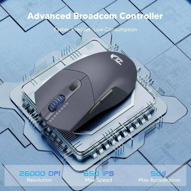 Мишка Redragon ST4R Pro M917GB-PRO Black (72209)