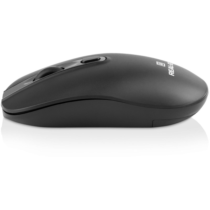 Мишка REAL-EL RM-350W Black (EL123200043)