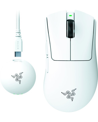 Мишка RAZER DeathAdder V4 PRO Wireless White (RZ01-05330200-R3G1)